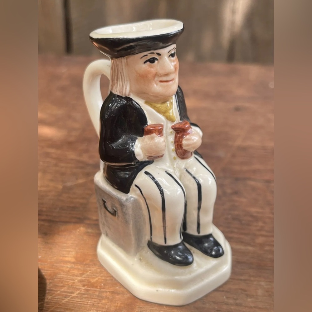 Vintage Wood Potters Of Burslem THE SAILOR Toby Character Jug